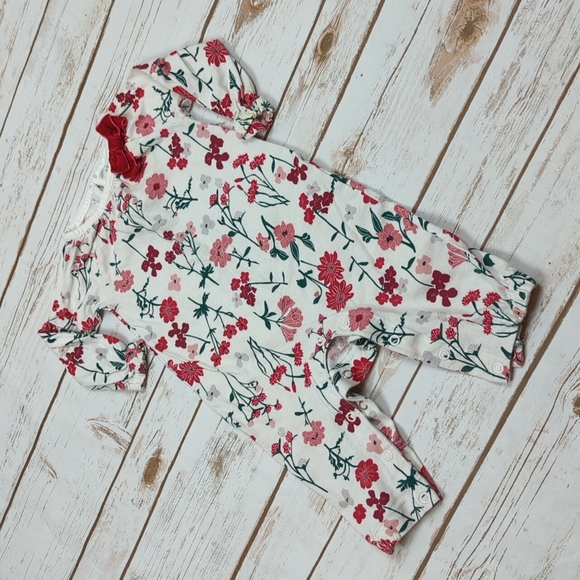 Just One You Carter's Floral Romper - Picture 2 of 8